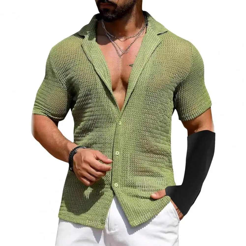 Chemise en tricot rebelle noire