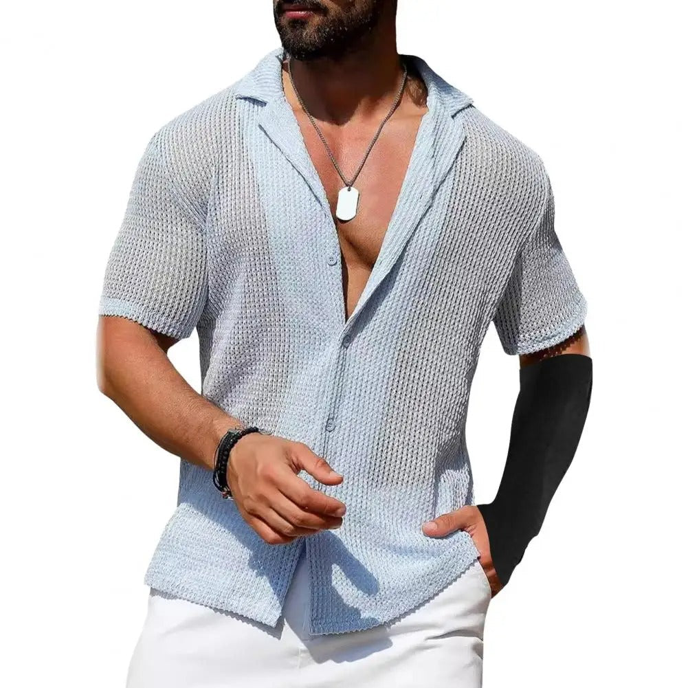 Chemise en tricot rebelle noire